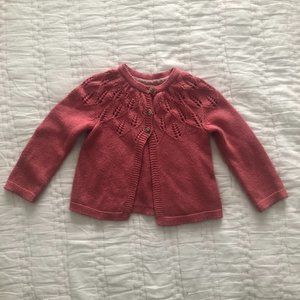 Boden Cosy Cardigan, 12-18, rose pink